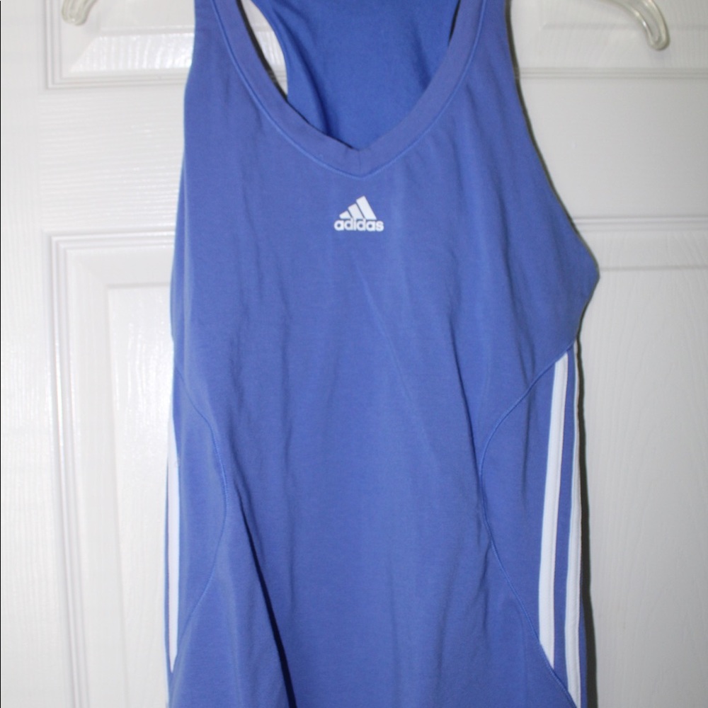 VINTAGE BLUE ADIDAS TANK TOP